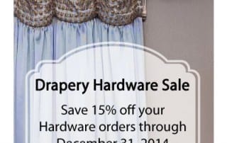 15% Off Best Drapery Hardware for Curtains